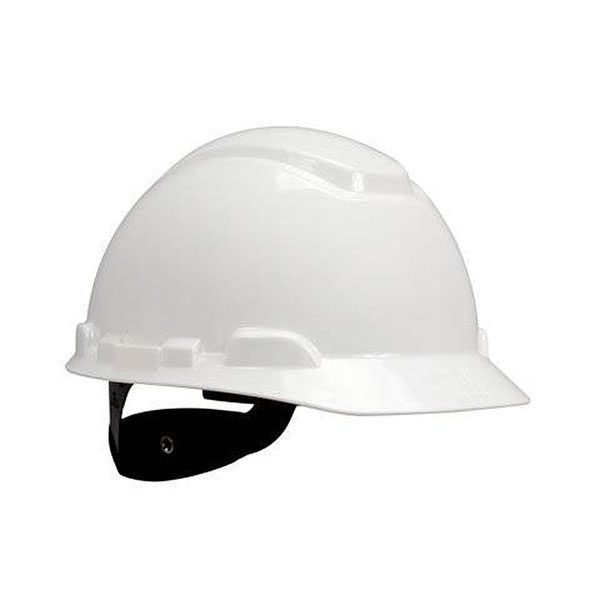 H-701R - Hard Hat White 4-Point Ratchet Suspension