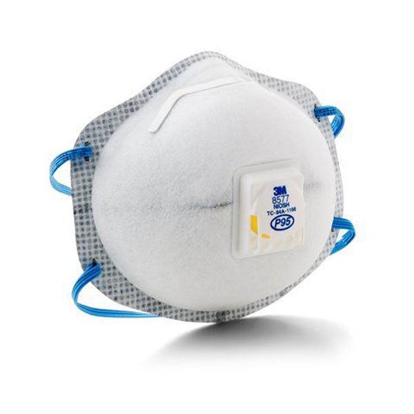8577 - Particulate Respirator with Nuisance Level Organic Vapor Relief